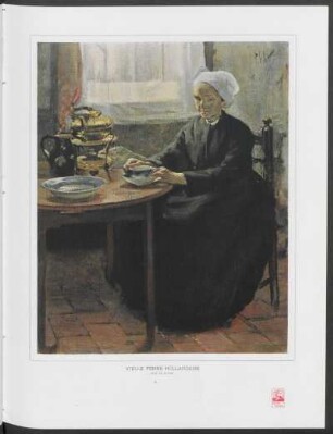 Vielle femme hollandaise : Óleo de Miller