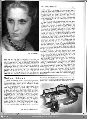 Moderner Schmuck