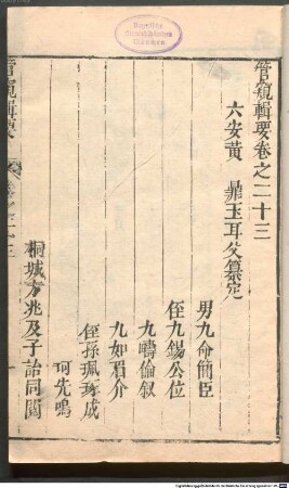 Guan kui ji yao : 80 juan, 3