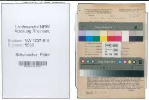 Entnazifizierung Peter Schumacher , geb. 05.04.1915 (Geschaeftsfuehrer)