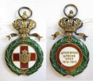 Medaille des Roten Kreuzes, Montenegro