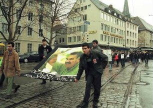 Freiburg im Breisgau: Demo für Öcalan