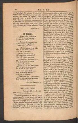 Cartas de Chile. - [Continuación] : Santiago, Diciembre de 1877.