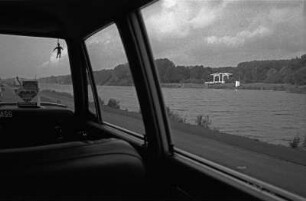 Auf der Fahrt vom Flughafen nach Amsterdam
