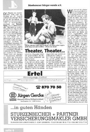 Theater, Theater...