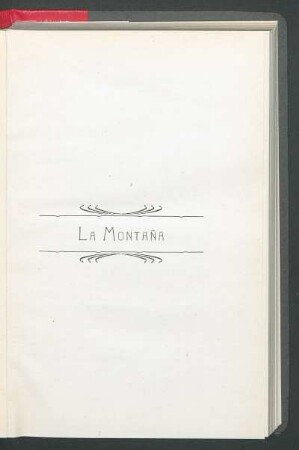 La montaña