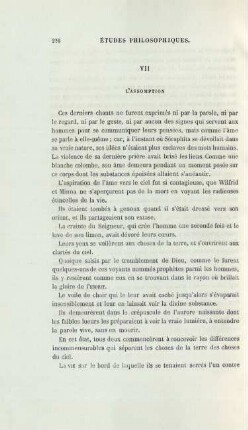 VII. L'assomption