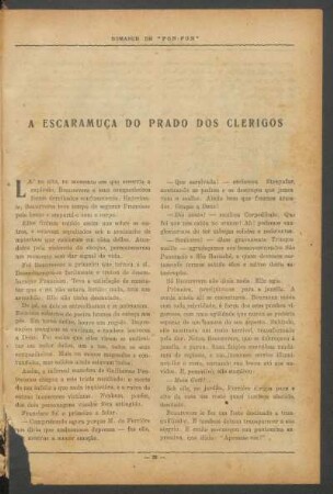 A escaramuça do Prado dos Clerigos