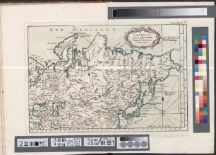 Carte Réduite De La Moscovie, Siberie, Tartarie et Pais Voisins