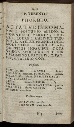 Phormio