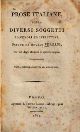 Prose italiane sopra diversi soggetti piacevoli istruttivi