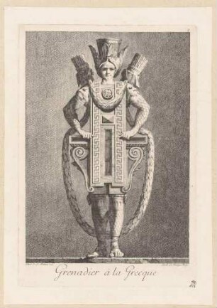 Grenadier à la Grecque, aus der Folge "Mascarade à la Grecque", Bl. 3