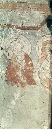 Ostwand: Gastmahl des Herodes, Enthauptung Johannes des Täufers