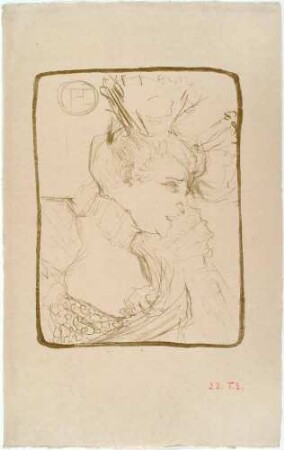 Mademoiselle Marcelle Lender, en buste