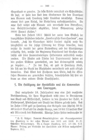 5. Die Huldigung der Hansestädte und die Konvention von Tauroggen.