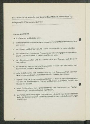 Lehrgang 03: Prismen und Zylinder