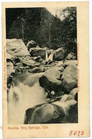 Matilija Hot Springs, California