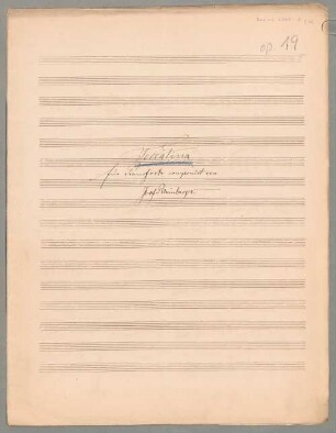 Toccatina für Klavier op. 19 - BSB Mus.ms. 4740-1,12