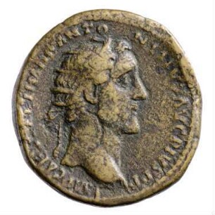 Münze, Dupondius, 151- 152 n. Chr.