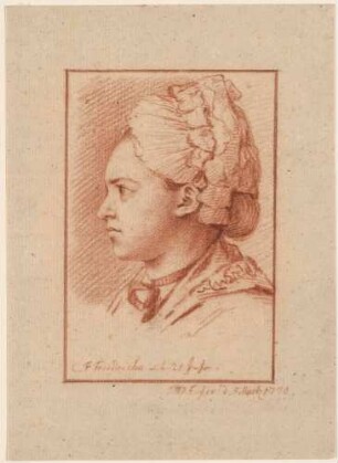 Bildnis Friedrich, Caroline Friedericke