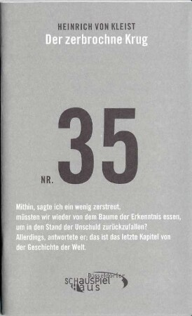 Der zerbrochene Krug