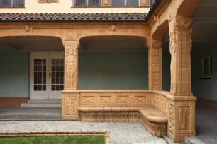 Terrakottaverkleidungen der Arkade