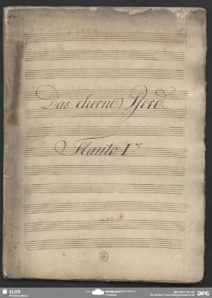 [3]: Instrumentalstimmen (Blasinstrumente, Schlagwerk, Harfe), Bühnenmusik