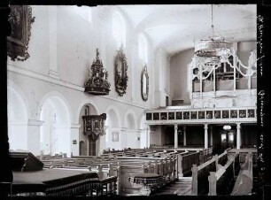 Stadtkirche; Inneres gegen Südwesten