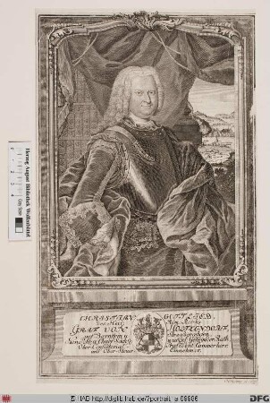 Bildnis Christian Gottlieb von Holtzendorff (1745 Reichsgraf)