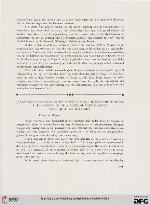 2.Ser. 3.1910: Jaarverslag van den Nederlandschen oudheidkundige bond, uitbegracht in de algemeene vergradering van 1 Juli 1910 te Gouda