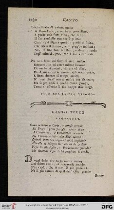 Canto terzo