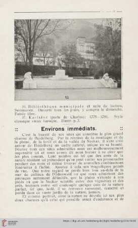 Environs immédiats