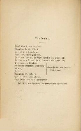 Gesammelte Werke des Grafen Adolf Friedrich v. Schack : in sechs Bänden, 8. Lustspiele