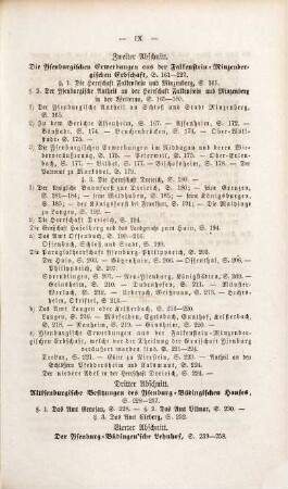 Die Geschichte des reichsständischen Hauses Ysenburg und Büdingen, 1. Die Geschichte des Ysenburg-Büdingen'schen Landes