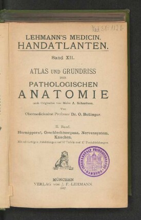 Bd. 2: Harnapparat, Geschlechtsorgane, Nervensystem, Knochen