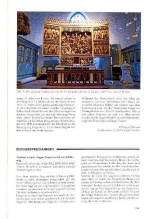 Abb. 5: Der gotische Schnitzaltar in der St.-Johannes-Kirche in Giekau, alle Fotos: Arnulf Reinke