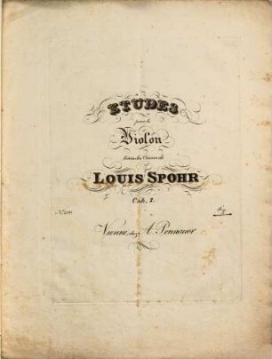 Etudes pour le violon, 2