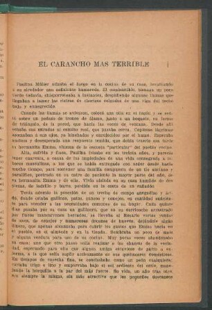 El carancho más terrible