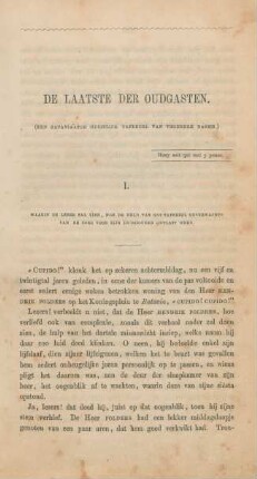 De laatste der oudgasten