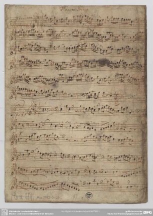 Concertos - Mus.2392-O-29 : recorder (2), ob (2), strings, bc - B|b; TWV 54: B 2
