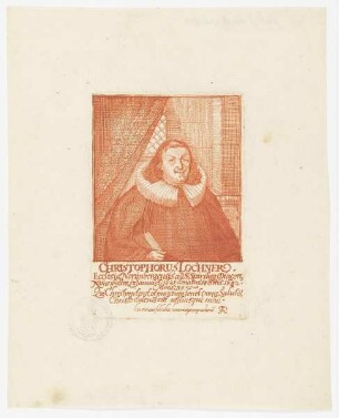 Bildnis des Christophorus Lochner