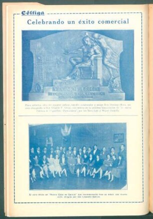 [Retrato del] coro mixto de "Nueva Casa de Galicia" [...] dirigido por don Lisandro García.