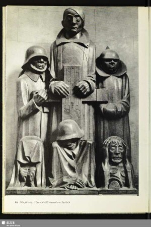 Magdeburg · Dom, das Ehrenmal von Barlach
