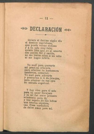 Declaración