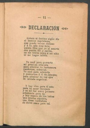Declaración