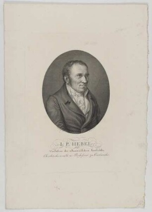 Bildnis des I. P. Hebel