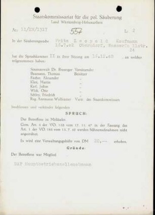 Leopold, Fritz