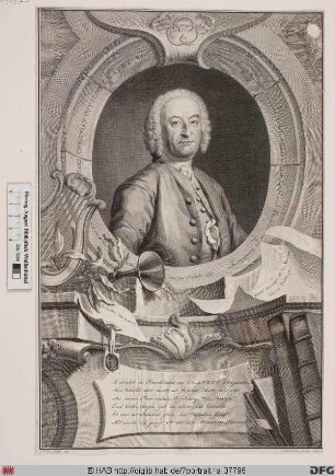 Bildnis Christian Gottlieb Glafey