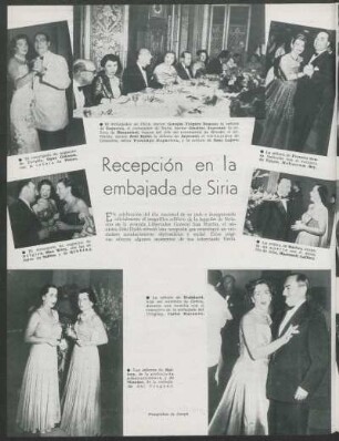 Recepción en la Embajada de Siria