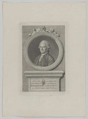 Bildnis des Adolph Albrecht Heinrich Leopold von Danckelmann